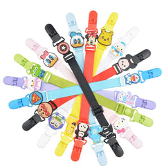 15-30cm Adjustable Baby Handkerchief Clip Infant Drool Towel Clip Cartoon Neck Tissue Clip, 29, 30, 31, 32, 33, 34, 35, 36, 37, 38, 39