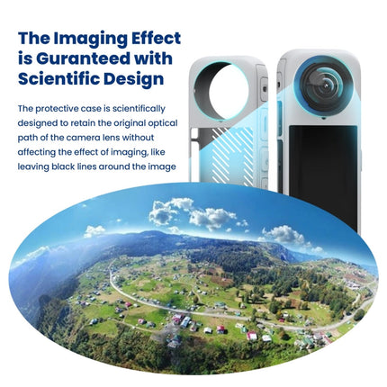 For Insta360 X4 AMagisn Silicone Protective Cover