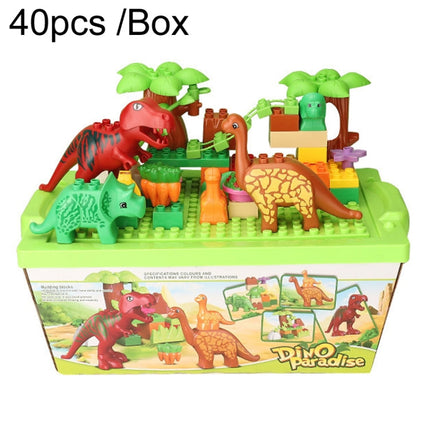 Children Dinosaur Building Block Paradise Large Particle Assembly Household Toys, 294 37pcs /Box, A16 39pcs /Box, A10 49pcs /Box, 213 40pcs /Box