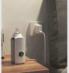 18W 6000mAh Baby Bottle Warmer With Digital Display 6 Levels Temperature Adjustment, NNQ-2