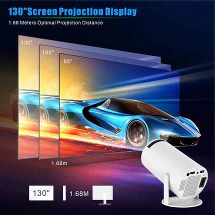 HY300 PRO Smart Projector Android 11.0 System 160 Lumen Portable Projector, EU Plug, US Plug, UK Plug, AU Plug