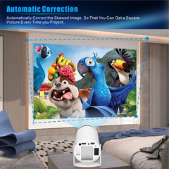 HY300 PRO Smart Projector Android 11.0 System 120 Lumen Portable Projector, EU Plug, US Plug, UK Plug, AU Plug