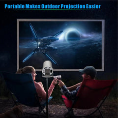 HY300 PRO Smart Projector Android 11.0 System 120 Lumen Portable Projector, EU Plug, US Plug, UK Plug, AU Plug