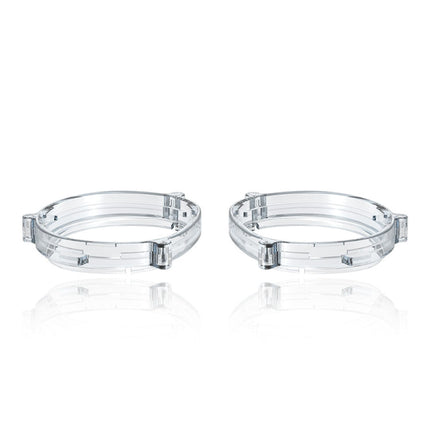 For Meta Quest 3 VR Magnetic Eyeglasses Frame, L&R Frame Transparent, Anti Blue Light Lens+Frame Transparent, L&R Frame Black, Anti Blue Light Lens+Frame Black