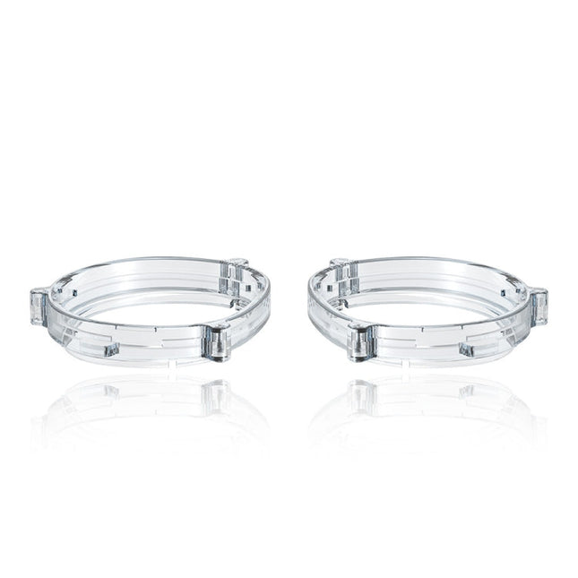 For Meta Quest 3 VR Magnetic Eyeglasses Frame, L&R Frame Transparent, Anti Blue Light Lens+Frame Transparent, L&R Frame Black, Anti Blue Light Lens+Frame Black