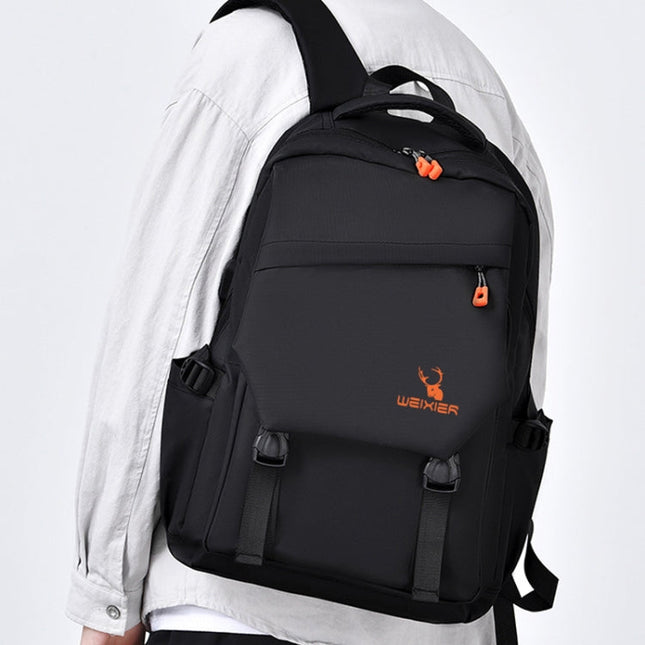 WEIXIER B682 Large Capacity Double Shoulder Backpack Casual Waterproof Travel Bag