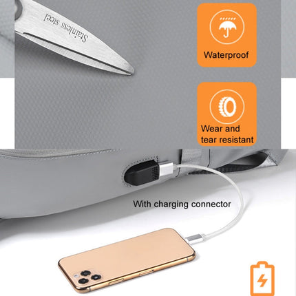 WEIXIER B682 Large Capacity Double Shoulder Backpack Casual Waterproof Travel Bag