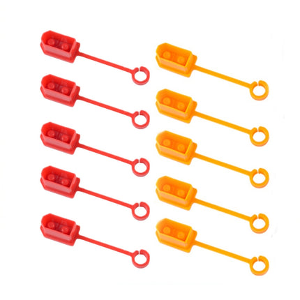 10pcs /Pack XT60 Lithium Battery Plug Protective Cover Plug Dustproof Anti-oxidation Insulation Cover