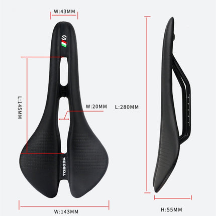 TOSEEK Mountain Bike Saddle Road Bicycle Seat Accessories