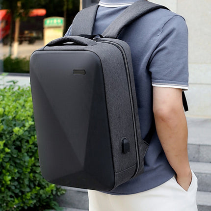 Large Capacity Password Lock Anti-Theft Laptop Backpack With USB Port, 16 inch