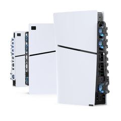 For PS5 Slim DOBE TP5-3538 Host Rear Blu-ray Fan Thermal Cooling Fan, DOBE TP5-3538 (White), DOBE TP5-3538 (Black)
