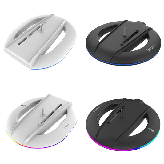 For Sony PS5 Slim IPEGA Universal Game Console Vertical Cooling Base Holder, White, Black, Colorful White, Colorful Black