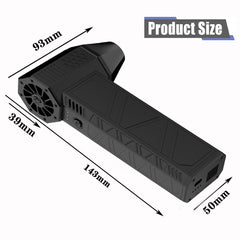 130000R PM52+M/S Brushless Motor Industrial Dust Blowing Turbo Fan, 130000RPM 52+M/S