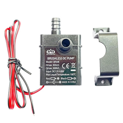 DC12V Solar Micro Brushless Cold Water Circulating Fountain Water Pump, QR30E