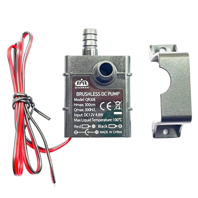 DC12V Solar Micro Brushless Cold Water Circulating Fountain Water Pump, QR30E