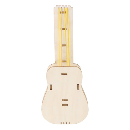 Rubber Band Guitar Sound Awareness Material Kit Kids DIY Toys Research Equipment, Rubber Band Guitar
