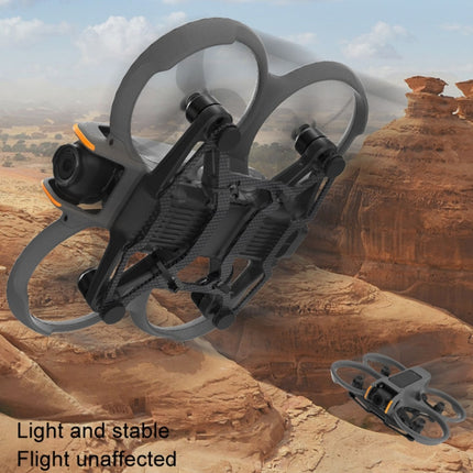 For DJI Avata 2 RCSTQ Chassis Armor Carbon Fiber Lightweight Protection Crash Bumper