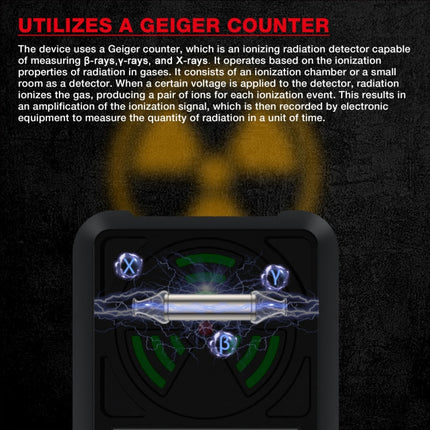 HABOTEST Nuclear Radiation Pollution Radioactive Marble Detector