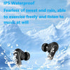 V8 Smart Color Screen Touch ANC Active Noise Reduction Wireless Bluetooth Earphones