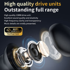 LY30 Full-color Touch Screen ANC+ENC Noise Reduction Wireless Bluetooth Earphones