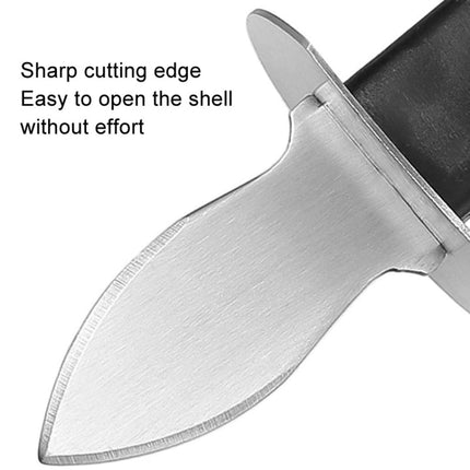 Stainless Steel Opening Oyster Scallop Tool Kitchen Shell Pryer