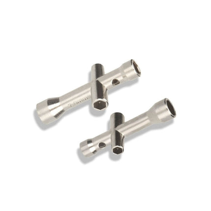 3D Printer Cross Wrench Mini Socket M2/M2.5/M3/M4 Screw Nut Tool, 2pcs