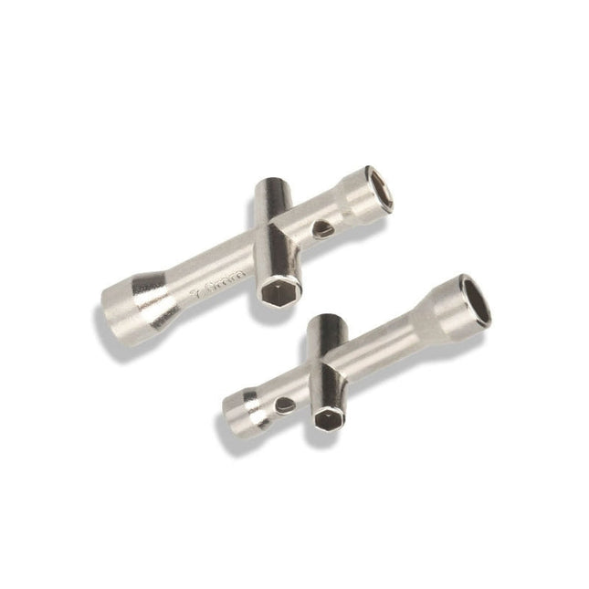 3D Printer Cross Wrench Mini Socket M2/M2.5/M3/M4 Screw Nut Tool, 2pcs