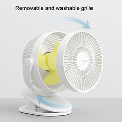 JisuLife FA29A Clip Desktop Mini Fan Portable USB Rechargeable Fan