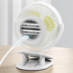 JisuLife FA29A Clip Desktop Mini Fan Portable USB Rechargeable Fan