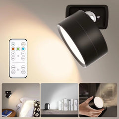 LED 360 Degree Rotating Lamp Magnetic Cabinet Spotlight Atmosphere Night Light