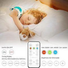 LED 360 Degree Rotating Lamp Magnetic Cabinet Spotlight Atmosphere Night Light