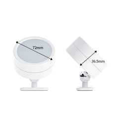 LED 360 Degree Rotating Lamp Magnetic Cabinet Spotlight Atmosphere Night Light