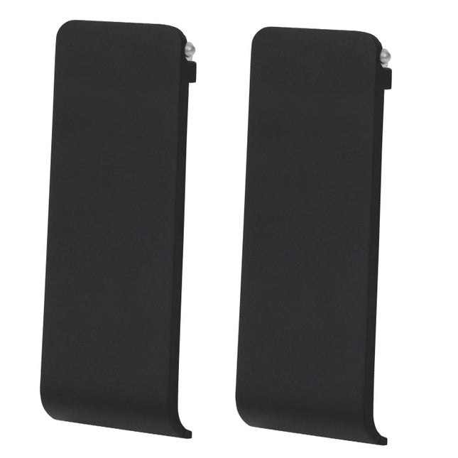 For Nintendo Switch Console 2pcs Replacement Kickstand Back Shell Holder, Transparent White, Black, White, Red, Blue