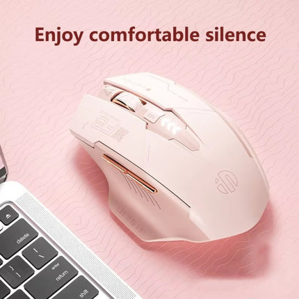 Inphic F8 2.4G Wireless Mute Charging Computer Gaming Mouse, F8