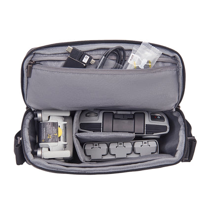 For DJI Mini 4K / Mini 2 SE / Mini 2 Portable Waterproof Shoulder Bag Messenger Bag, Mini 4K  Black