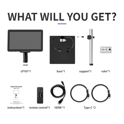 10.1 Inch Screen Repair Digital Electron Microscope