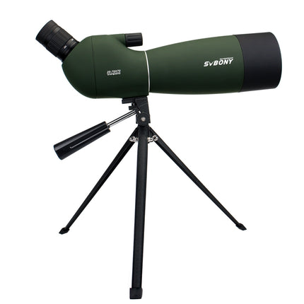 SVBONY SV28 25-75x70 HD Birding Scope With Tripod, 15mm Eyepiece, 19mm Eyepiece Red Film