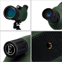SVBONY SV28 25-75x70 HD Birding Scope With Tripod, 15mm Eyepiece, 19mm Eyepiece Red Film