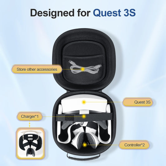 For Meta Quest 3S STARTRC GAMES Oxford Cloth Handheld Storage Bag, 1150957