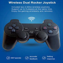 W8PRO 64G Dual System HD Wireless Joystick Retro Gaming Console With 36000+ Games, EU Plug, US Plug, UK Plug, AU Plug