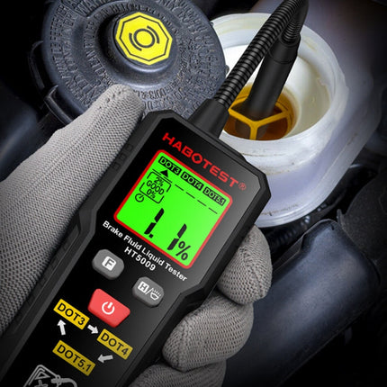 HABOTEST Automobile Motorcycle Brake Fluid Moisture Tester