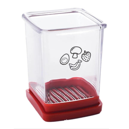 Multifunctional Household Kitchen Fruit And Vegetable Slicer With Push Plate