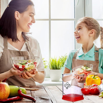 Multifunctional Household Kitchen Fruit And Vegetable Slicer With Push Plate