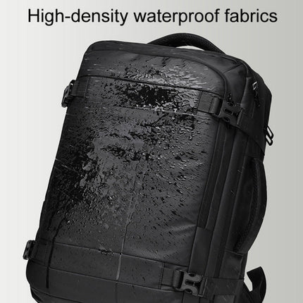 WEIXIER B726 Simple Expandable Double-Shoulder Backpack Large Capacity Business Casual Bag