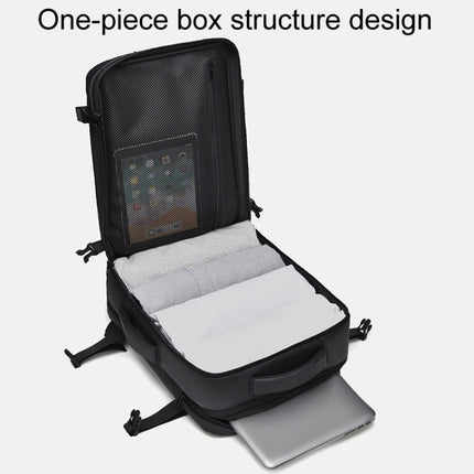 WEIXIER B724 Business Large Capacity Double-Shoulder Commuter Computer Bag Expandable Travel Backpack