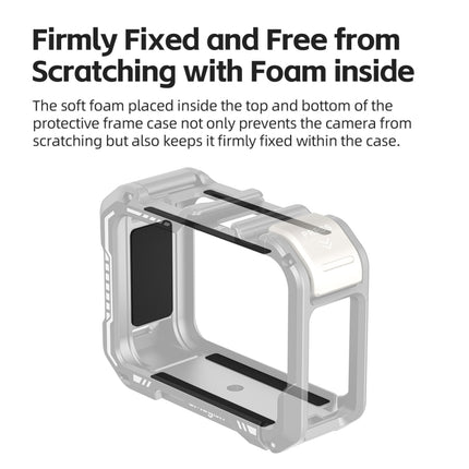 AMagisn Upgrade Ver Metal Rabbit Cage For GoPro HERO13 Black / HERO12 Black / HERO11 Black / HERO10 Black / HERO9 Black, AP10