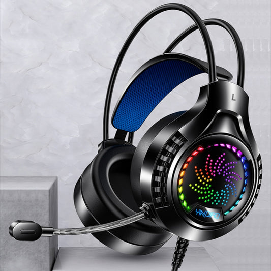 YINDIAO Q7 Colorful Light Computer Wired Headset USB Gaming Headset, Dual 3.5mm + USB Black, Dual 3.5mm + USB White, Dual 3.5mm + USB Pink, USB7.1 Sound Card White, USB7.1 Sound Card Pink