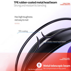 YINDIAO Q7 Colorful Light Computer Wired Headset USB Gaming Headset