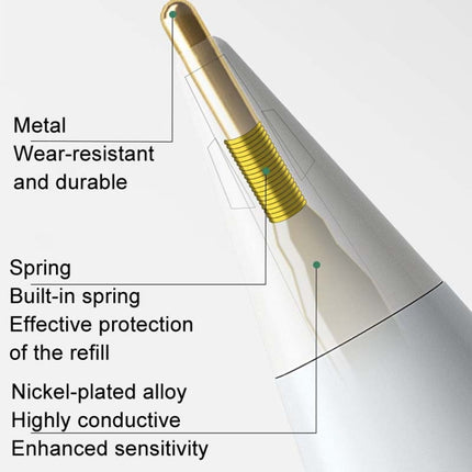 For Apple Pencil Series Replacement Nibs Modified Nibs, 3.5 Standard White Shell Silver Tip, 3.0 Round Head White Shell Silver Tip, 4.0 Extended White Shell Gold Tip, 4.0 Extended Transparent Shell Gold Tip, 3.5 Standard Transparent Shell Gold Tip     ...