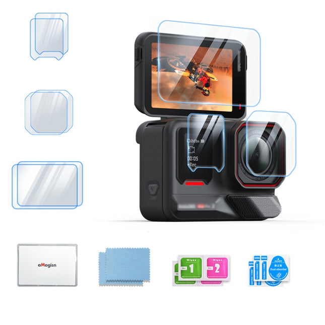 For Insta360 Ace Pro 2 aMagisn Tempered Glass Screen Protector